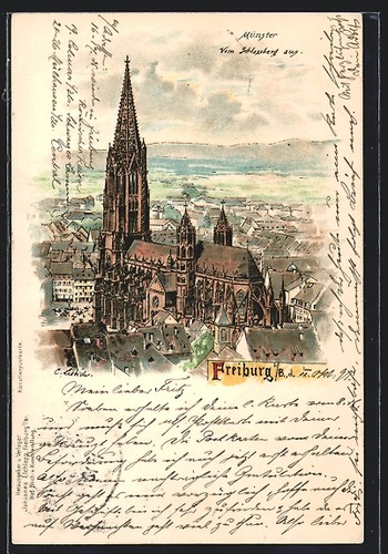 Künstler curt liebich - künstler-ak,