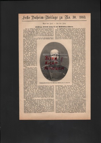 Bilddokument 1883 bildnis - bilddokument,