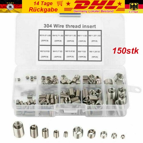 150 stk set gewindeeinsatz - stk,
