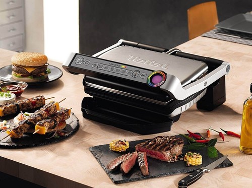 Tefal optigrill plus silber - tefal,