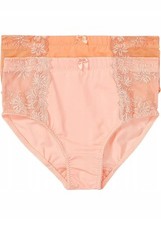 Formslips mit zarter Stickerei