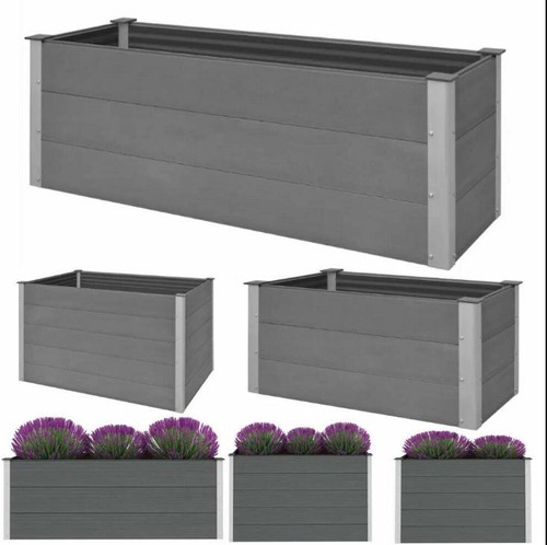 Hochbeet aus wpc - hochbeet,