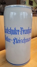 Alter Bierkrug 5 L Brauerei Landshut Brauhaus Koller-Fleischmann,selten