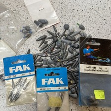 tropfenblei Birnenblei Kugelblei Z. T. Mit Schlauch Verschiedene Gewichte Ca 140