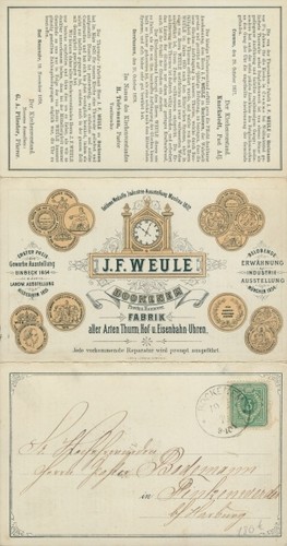 Klapp weule fabrik - ak, weule,