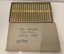 NSU Prinz 4 Zierleisten Motorhaube Lüftungsschlitze original von ca 1975 Neu NOS