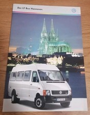 VW LT Bus Hannover Prospekt 08/1998 - Neuwertiger Zustand 