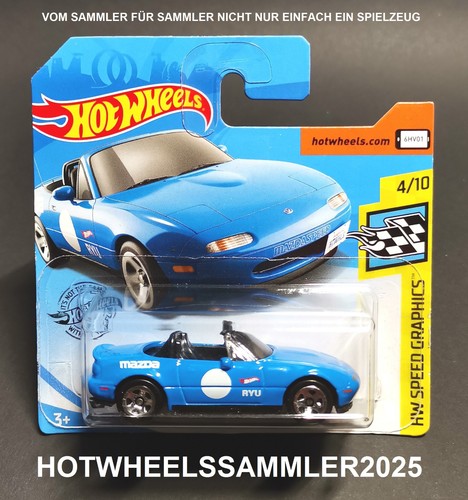Hot wheels 1991 mazda - mazda, mx-5