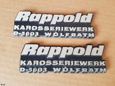 2x Rappold Bestattungswagen