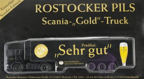Rostocker pils scania lkw - pils,