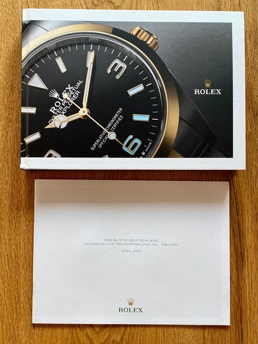 Rolex katalog buch hardcover - rolex,