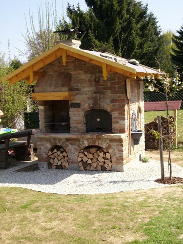 Grill pizzaofen räucherofen - pizzaofen,,