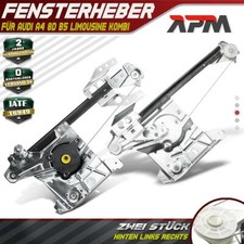 2x Fensterheber Hinten Links Rechts für Audi A4 8D B5 Limousine Kombi