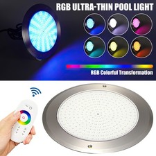 LED RGB IP68 Unterwasserscheinwerfer Poolleuchte Schwimmbadleuchte Strahler