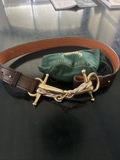 Gürtel Luxus Pferd Trense Horsebit Equestrian Cobra Belts Dustbag