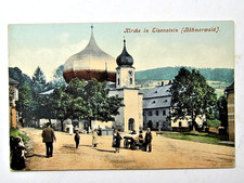 PK. EISENSTEIN (jetzt Zelezna Ruda, Tschechien, "Kirche", um 1910 nicht gelaufen