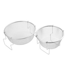 Runder Frittierkorb Edelstahl