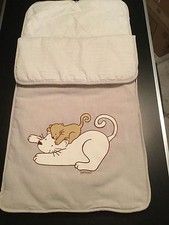 Baby Kinderwagen Schlafsack von Prémaman, beige/natur, Katze