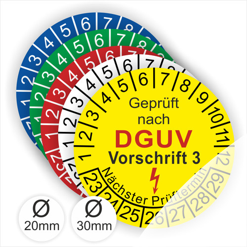 Dguv prüfplaketten - dguv,