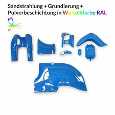 Pulverbeschichten Service Blechteile - Simson KR51 Schwalbe in Wunschfarbe RAL