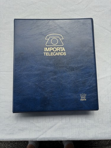 Telefonkarten album mit ca - tk,