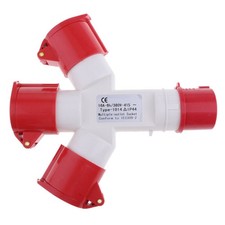 3 Wege Splitter 380V 16A 4Pin