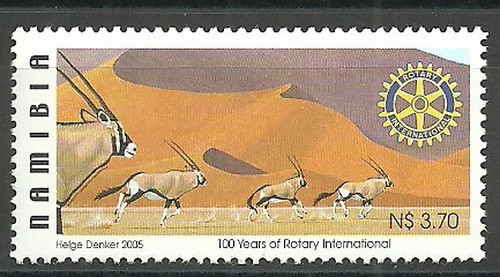 Namibia 100 jahre - -, rotary