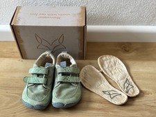 Wildling Shoes Minimalschuh Barfußschuh Lago 24 mint blau Klett Canvas TOP!