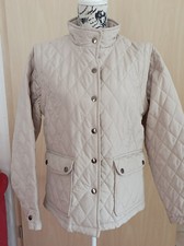 STEEDS Riding wear leichte Steppjacke Übergangsjacke - Weste beige Gr. L