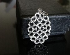 ? Original Pandora Anhänger 390358CZ  " SHIMMERING LACE "  Silber 925