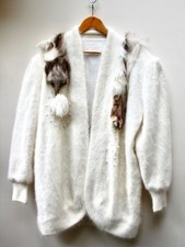 Pullover Jacke Angora und