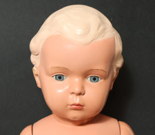 Alte 61cm große Schildkröt Hans 61 Puppe Schildkrötpuppe Puppen Junge Bub dolls