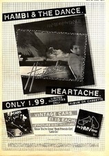 F34 WERBUNG 15X11 HAMBI & DER TANZ BEI HMV