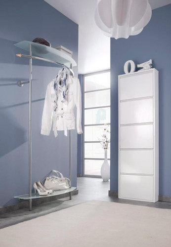 Wandgarderobe mit ablagen - wandgarderobe,