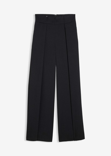 Marlenehose mit bundfalten - mit,