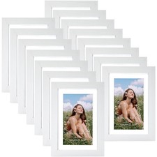 Weiße Bilderrahmen 15er-Set