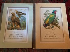 Bunte Vögel aus aller Welt, Kosmos Zigarettenbilder Band1 und 2, 1950er, Nostal