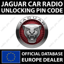 JAGUAR RADIO PIN CODE ALL