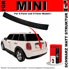 Lackschutzfolie Ladekantenschutz für MINI F55 F56 2014-2024 Schwarz matt 