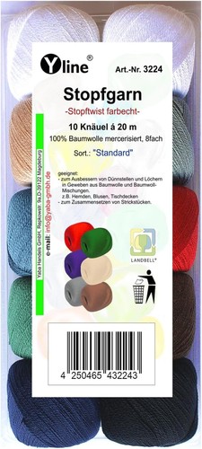 Sortiment stopfgarn stopftwist - sortiment,