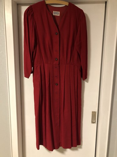 Tolles rotes isola kleid - kleid, im