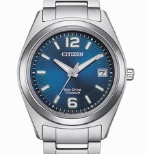 Citizen ECO-DRIVE SUPER TITANIUM 34 mm Damenuhr 5 BAR WR FE6151-82L hypoallergen