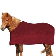EQuest Pferdedecke speziell für Isländer, bordeaux - Dralon 125 cm Islandpony