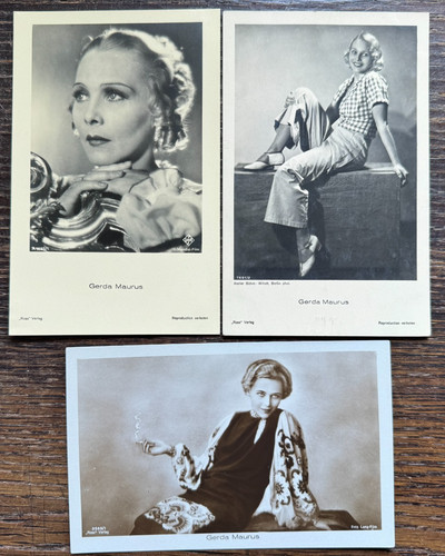 Gerda maurus 3 unsignierte - -,