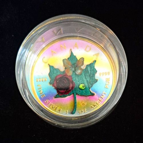 Silber maple leaf - 1, oz