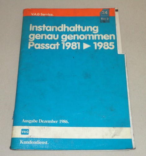Werkstatthandbuch passat - werkstatthandbuch, vw