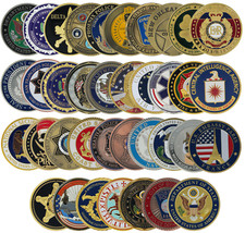 Collectible Challenge Coin - Militär, Polizei, Medaillen, USA + Kapsel