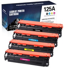 4 Toner XXL für HP Color LaserJet CM 1312 MFP CM 1312 NFI MFP CP 1215 125A