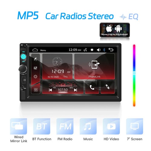 Din autoradio touchscreen - 2, 7"