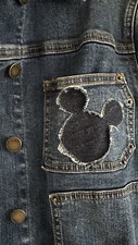 Mickey Mouse Jeansjacke von Desigual Gr S - NEU
